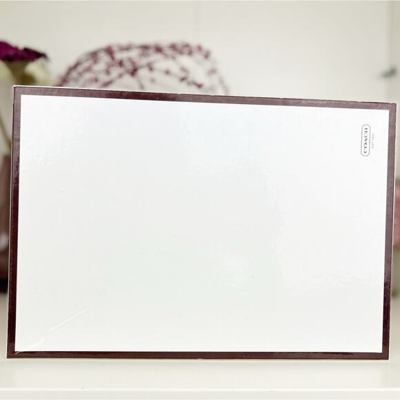 Coach Corey Monogram Signature Peep Toe Platform Heels Pumps Black White Size 8 - Picture 14 of 14